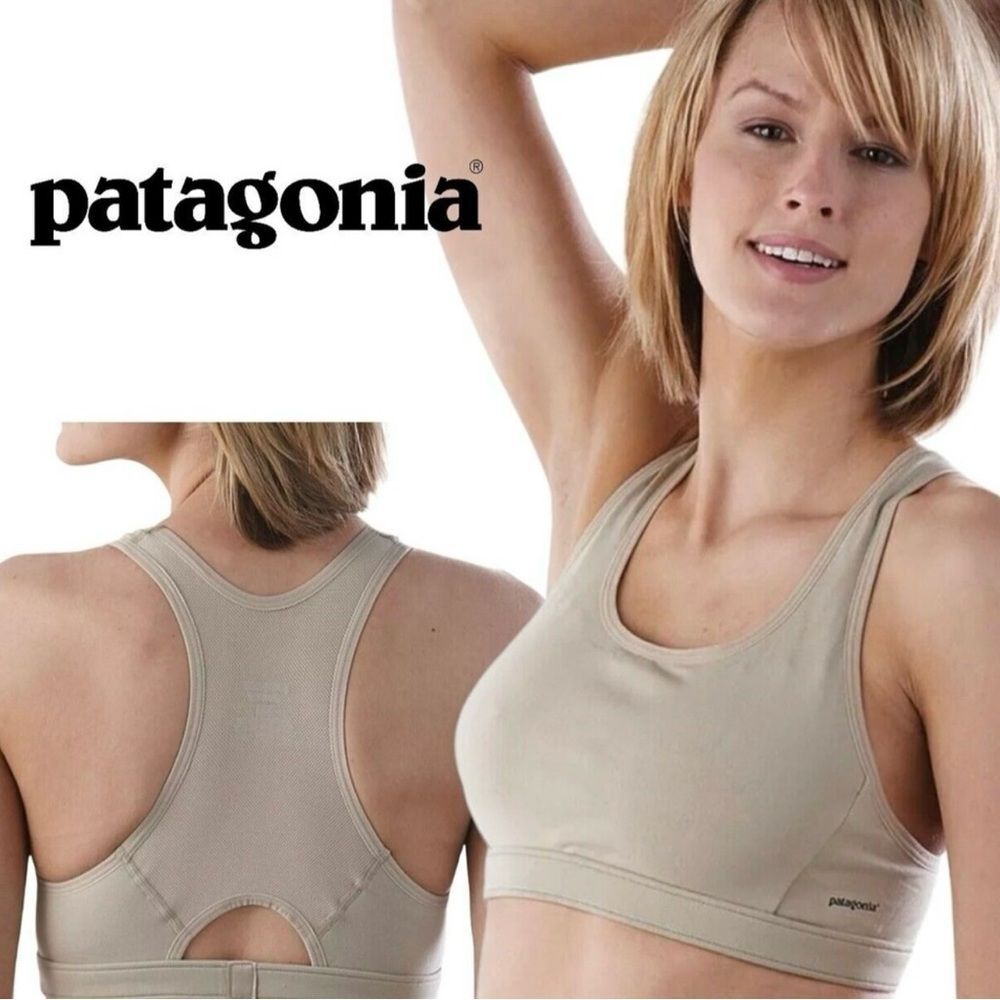 Patagonia Capilene Desert Tan Sports Bra H5
